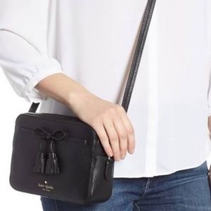 Kate Spade New York Hayes Street Arla Crossbody in Black